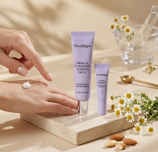 NivaShape™ Crema de Eliminación de Vello Facial y Suero Calmante
